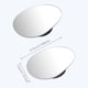 thumbnail image 5 of sweethay 1 par de espejos retrovisores laterales ovalados giratorios para coche, SUV, estacionamiento de vehículos, espejos gran angular de Automoción decorativa y accesorios, 5 of 6