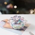 thumbnail image 5 of LYINGF Crystal Pumpkin Jar with Lid, Glass Decorative Wedding Candy Bowl, Snack Candy Dish Storage with Lid, Organizer Canisters, for Fall Thanksgiving Halloween Party Centerpieces, Home Decor, 5 of 5