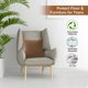thumbnail image 5 of Funda de Almohada de Verano de 45 X 45 Cm | Funda de Cojín Decorativa de Poliéster con Cremallera para Sofá, Cama, Sala de Estar y Exterior | Verde, Café, Gris, Verde Claro, Amarillo y Gris Oscuro, 5 of 7