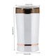 thumbnail image 3 of Fiudx Molinillo de Café, 2 Cuchillas de Acero Inoxidable, Silencioso y Silencioso, Motor de Alta Potencia, Muele Granos de Café, Especias y Hierbas. Herramienta de Cocina Versátil, Diseño Compacto, C, 3 of 6