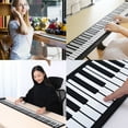thumbnail image 3 of Costway 61 Key Electronic Roll Up Piano Keyboard Silicone Rechargeable  Pedal, 3 of 9