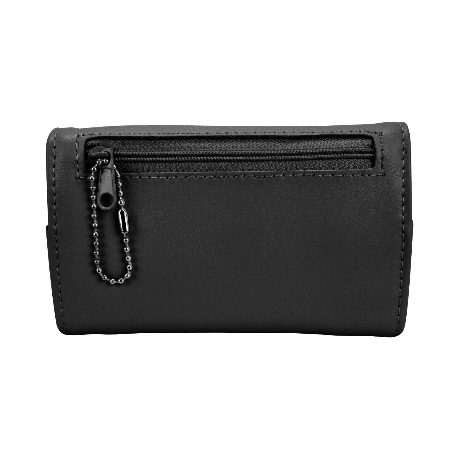 Sophisticated Faux Leather Wallet with Lighter Loop, Paper Holder