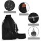 thumbnail image 2 of Women's Shoulder Bag, Nylon Handbag, Multi-Pocket Waterproof Crossbody Bag, Multifunctional Shoulder Bags with Adjustable Shoulder Strap, Leisure Mes-, 2 of 5