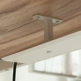 thumbnail image 4 of Worksense by Sauder Bergen Circle Cable/Cord Management Tray, White Finish, 4 of 6