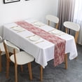 thumbnail image 6 of Uuiauoio Table Runner Dresser Scarves, Texture Abstract Kitchen Art Dining Farmhouse Table Runners, Washable Non-Slip Rectangle Coffe Table Runner Setting Party Wedding Holiday Decor, 6 of 6