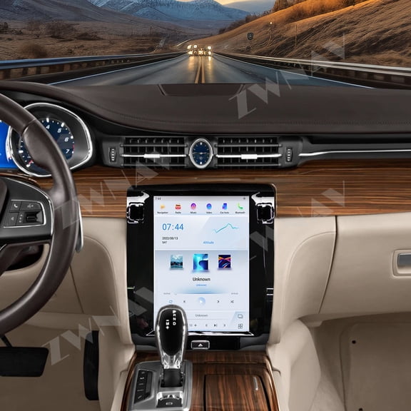 ZWNAV 12.1" For Maserati Quattroporte 2013 to 2017 car gps navi radio media Player android head Unit screen