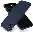thumbnail image 4 of Entronix Silicone Soft Case Designed for iPhone XS Max Shockproof Durable Slim Fit, Navy, 4 of 7