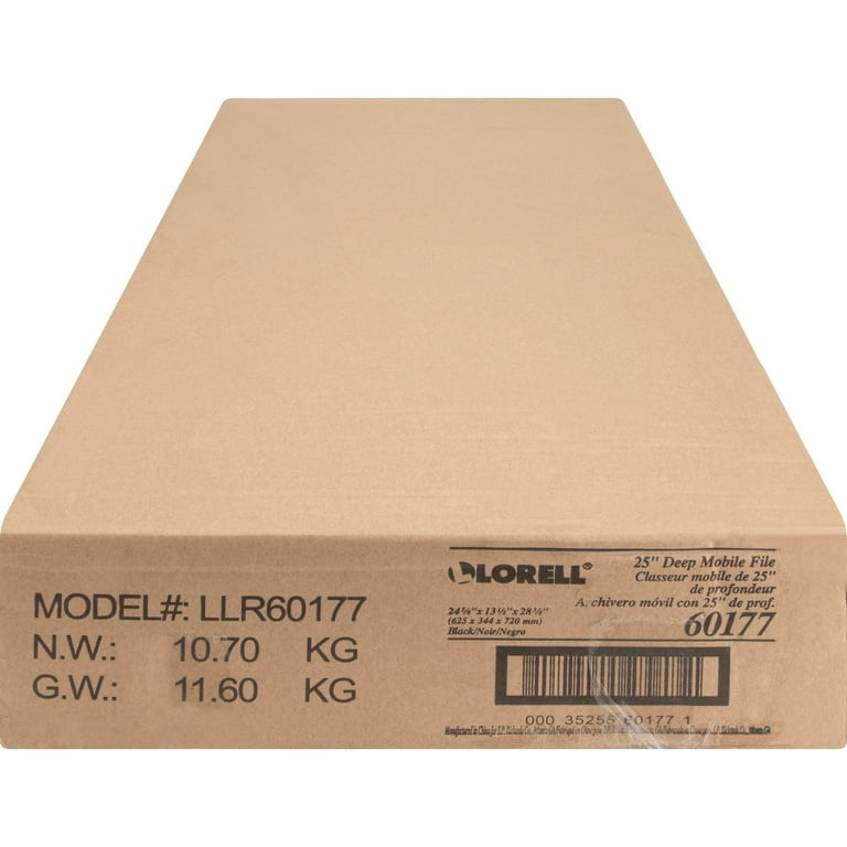 Lorell Standard Mobile File - 4 Casters - x 13.5 Lorell Standard Mobile File - 4 Casters - x 13.5