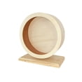 thumbnail image 4 of Ruedas para correr de hámster silencioso, hámster de hurón, juguetes deportivos para mascotas pequeñas, rueda de ejercicio de hámster de madera para Medio Yinane rueda de hámster, 4 of 8