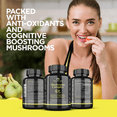 thumbnail image 6 of The Enclare Nutrition 10in-1 Nootropic Mushroom Complex Capsules, Memory Focus, Immune Support, 60ct, 6 of 9