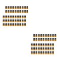 thumbnail image 1 of Botellas de vidrio Jumpingount 50x recargables Mini para fragancias 1ml Type4, 1 of 1