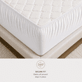 thumbnail image 5 of 100% Mulberry Silk Fitted Sheet with Deep Pocket Made in USA, Real 22 Momme Silk Bed Sheets, 6A Grade Pure Silk, Hypoallergenic&nbsp;, 5 of 8