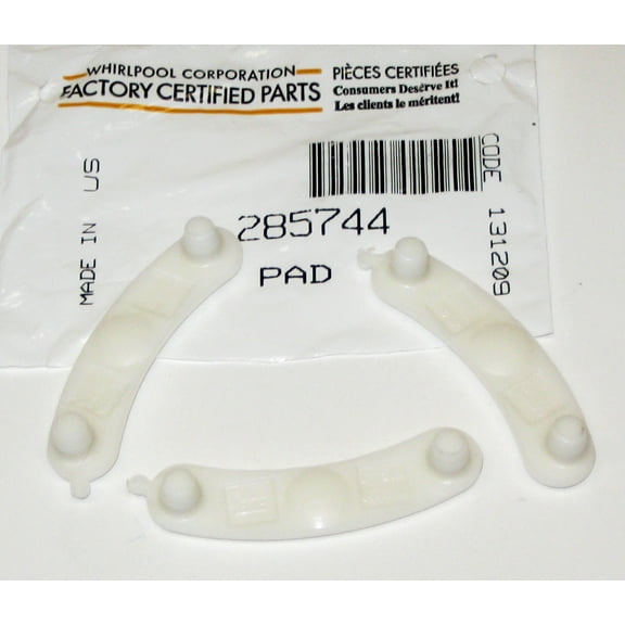 Genuine Whirlpool 285744 Washer Suspension Pads AP3094518 PS334620
