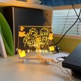 thumbnail image 4 of HLONK Tableau de Notes LED Acrylique Lumineux avec Support Réutilisable Multifonctionnel, 4 of 8