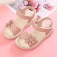 thumbnail image 4 of MEZZALL Toddler Girls Sandals For Everyday Wear Adjustable Hook And Loop Strap Comfortable Lightweight Casual Footwear For Kids Outdoor Play Spring Summer Cozy Baby Wear, 4 of 7