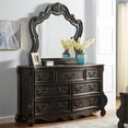 thumbnail image 6 of Bowery Hill Multi-step Molasses Wood 7-drawer Dresser, 6 of 7