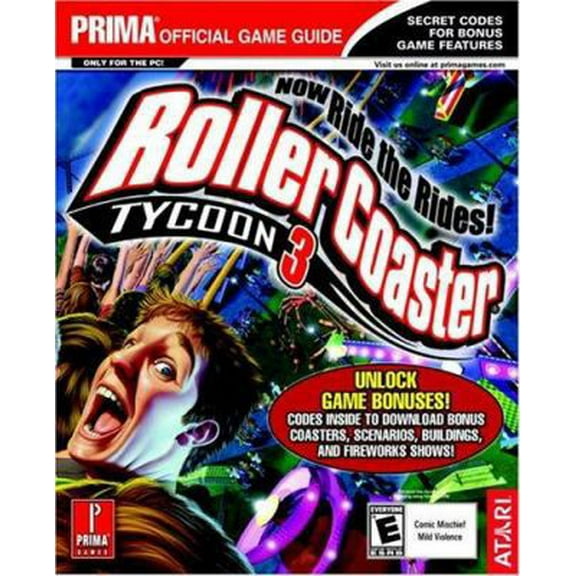 Pre-Owned Rollercoaster Tycoon 3 (Prima's Official Strategy Guide) (Paperback) 0761545832 9780761545835