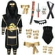 thumbnail image 1 of Disfraz de ninja Bosvin para niños y niñas de 6 a 7 años con juguetes, 1 of 9