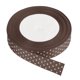 thumbnail image 1 of Cintas de Grosgrain Uxcell de 25 yardas de 3/4" marrón con puntos blancos para moño, 1 of 5