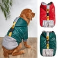 thumbnail image 1 of Dog Jacket  Warm Winter Coat for Dogs - Pet Costume  Reflective Windproof Snowproof Cold Weather Padded Vest Clothes with Hood Fit for Large and Medium Dogs, 1 of 7