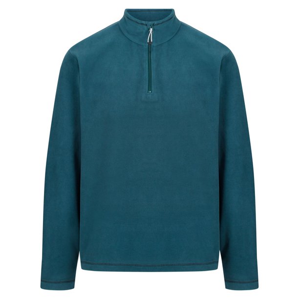 Regatta Great Outdoors - Top forro polar media cremallera Modelo Thompson hombre caballero (Verde Uva)