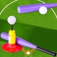 thumbnail image 4 of Sport Tee-ball Set Funny Plastic Kids Baseball Toy Set T-Ball Set Outdoor Game, 4 of 8