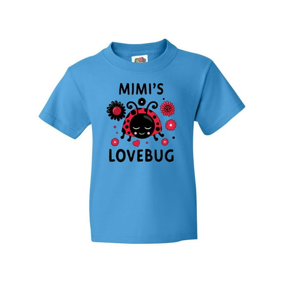 Inktastic Valentine's Day Mimi's Lovebug Youth T-Shirt