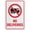 Warning Sign 1, variant on Please Do Not Stand On Toilet Sign Signs Outdoor, Uv Printed Aluminum 8"x12" In, Weatherproof And Security Signs For Home Or Business