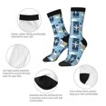 thumbnail image 6 of Goofa Airplanes and Aviation Signs Printed Men's Crew Socks, Soft Durable Breathable Moisture-Wicking with Odor Control Cotton socks, 6 of 9