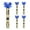 5, variant on 5 Pack Sparkling Cheerleading Ribbon Keychain Fabric Alloy Bag Charm Bag Hanging Ornament for Games and Gifts