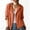 Orange women fall winter long sleeve tops a1, variant on thefmos Women's Fall Winter Long Sleeve Hooded Button Down Shirts Casual Basic Solid Loose Pullover Tops Trendy Blouses for Vacation Fashion Clothes, Army Green M