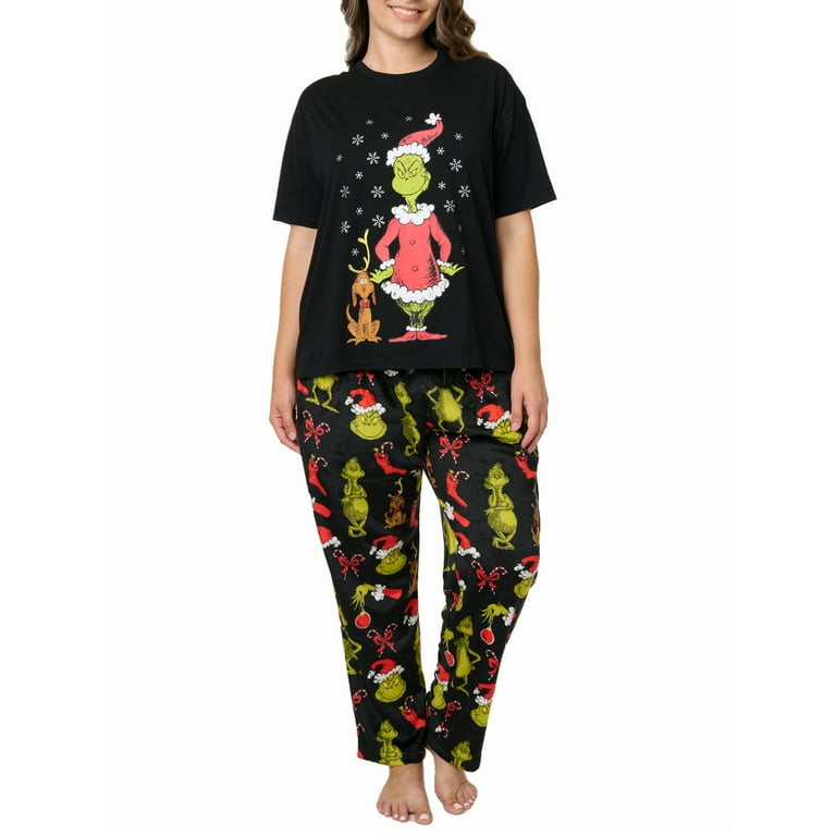 Grinch pajama hot sale pants walmart