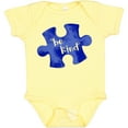 thumbnail image 3 of Inktastic Autism Awareness Be Kind Dark Blue Puzzle Piece Boys or Girls Baby Bodysuit, 3 of 5