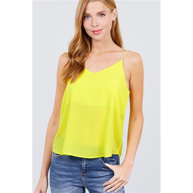 lemon yellow camisole