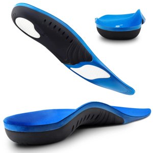 Plantar Fasciitis Insoles High Arch Support Shoe Inserts for Women Men | Plantar Fasciitis Relief Arch Support Orthotics Insoles for Flat Feet Plantar Fasciitis Pronation Metatarsalgia Trim to Fit