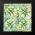 thumbnail image 2 of Tre Sorelle Studios 20x20 Black Modern Framed Museum Art Print Titled - Watercolor Arabesque I, 2 of 5