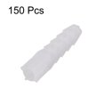 thumbnail image 3 of 150pcs 8mm x 40mm Plastic Anchor Bolts Expansion Pipe Column Concrete Wall Plug Frame Fixings Tube White, 3 of 5