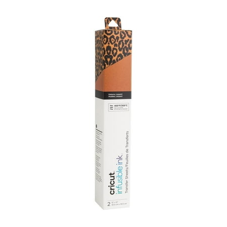 Cricut® Infusible Ink™ Sheets (2), Leopard, 12" x 12"