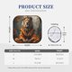 thumbnail image 3 of Fotbe Jungle Meditating Lion Juego de 2 Piezas de Parasoles para Parabrisas | Bloqueador Solar para Auto | Accesorios Plegables para Protección Solar Interior-Large, 3 of 6