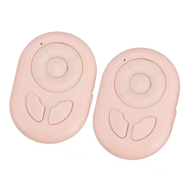 2PCS Remote Control Page Turner, BT5.3 Scrolling Remote Control Camera Video Remote Shutter for Phone Tablet
