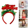 thumbnail image 2 of ZPAQI Set of 4 Sparkling Christmas Hair Hoop for Women Girl Elegant Headbands Charm, 2 of 16