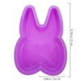 thumbnail image 2 of BEADCEST 1Ud Para Hornear Silicona Morada Con Forma De Diente Ideal Para Tartas Y Galletas, 2 of 7