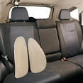 thumbnail image 3 of funtasica Universal Car Lumbar Support Pillow Improve Posture Soft Back Pad Fit for Car Beige, 3 of 5
