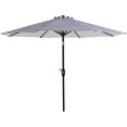 thumbnail image 2 of Parasol de Marché de Table de Patio de 9 Pieds avec Base Ronde en Bronze, 2 of 6