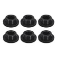 thumbnail image 1 of Unique Bargains 6 Pcs Black Plug Holes, H25 Rubber Button Plug for 24mm/0.94' Hole, 1 of 6