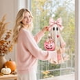thumbnail image 4 of Halloween Window Decorations,Spooky Cute Pink Ghost Window Stickers,Static Cling Halloween Decals for Home, Dorm & Event Spaces, 4 of 6