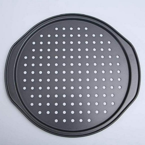 Baking Steel Pizza Pan for Oven  Bakeware Pizza Pan with Holes   Pizza Pans 14 Inch  Nonstick Pizza Oven Tray  Grill Pizza Plates For Home Restaurant Kitchen Baking