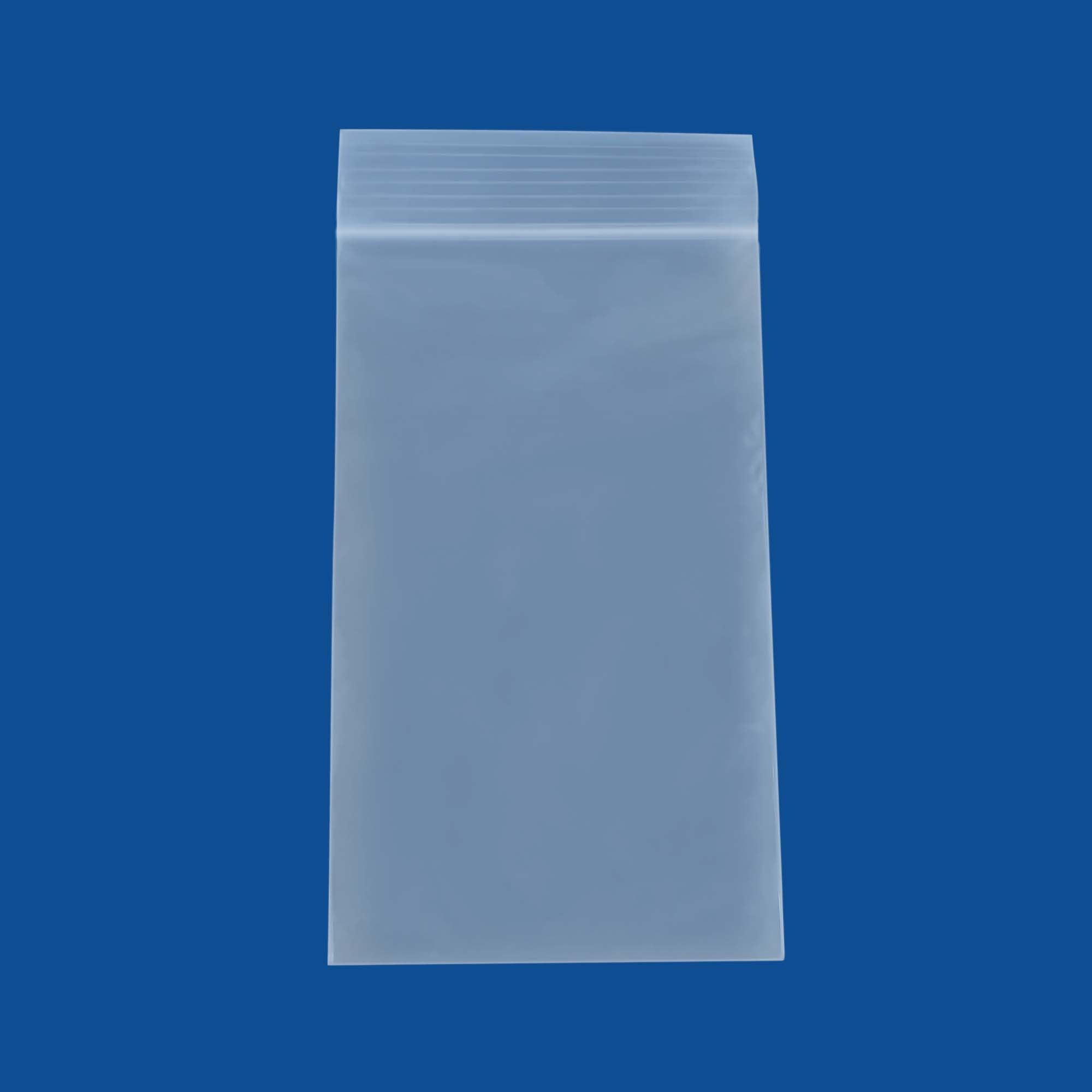 4000 Zipper Bags Reclosable Clear Poly Bag 3" x 8" 2 Mil Plastic Baggies 