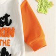 thumbnail image 6 of KJameas Baby Boys Girls Romper Pumpkin Graphic Raglan Sleeve, 6 of 9