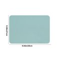 thumbnail image 3 of Dvruxg Premium Leather Mouse Pad, Water-Resistant Office Accessory, Sleek Mouse Mat for Accurate Tracking, Multifunctional Work and Gaming Pad, 3 of 5